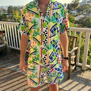 Kenny Flowers Men’s Cabana Set